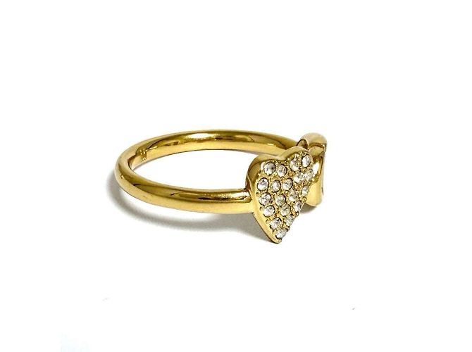 Anello Cuore Blu CD Donna Christian Dior - vista 3