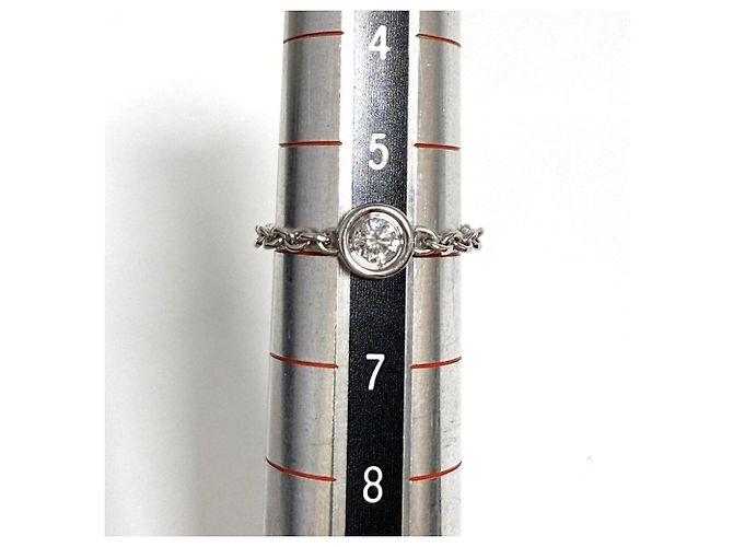 Anello Maxiwe da donna Christian Dior in oro bianco 18K - vista 8