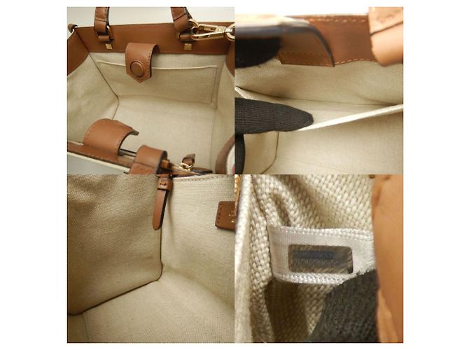 Borsa Varenne Tote di Jimmy Choo Marrone Crudo - vista 9