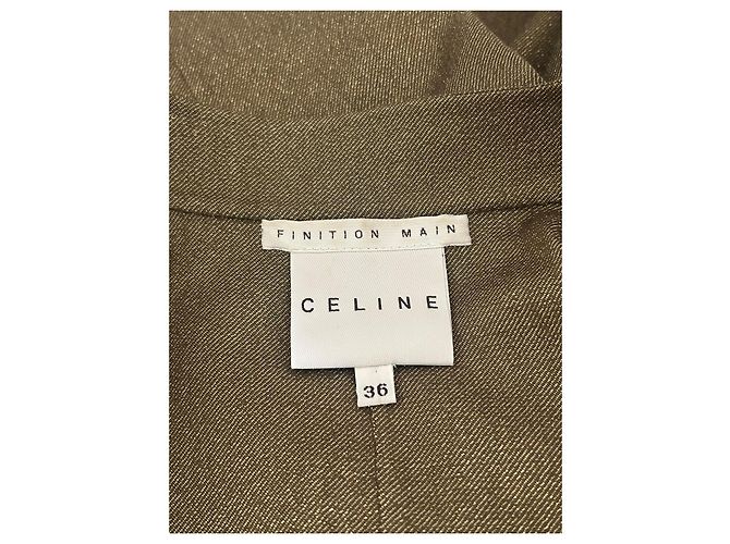 Céline Bronze Wool Jacket Size 36 - view 8