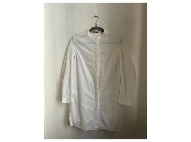camicia bianca Christian Dior Bianco - vista 2