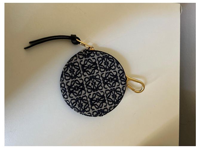 Charm per borsa Loewe blu in pelle - vista 2
