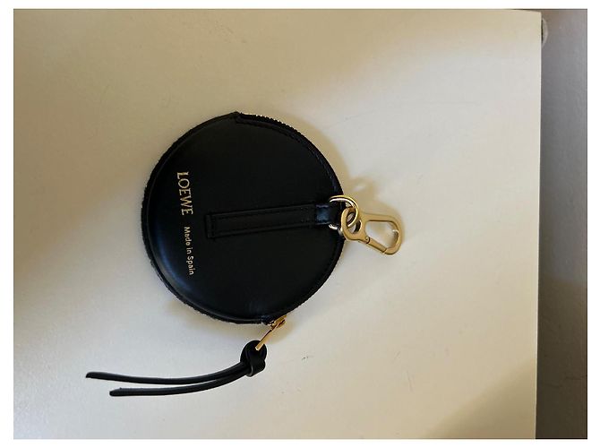 Charm per borsa Loewe blu in pelle - vista 3