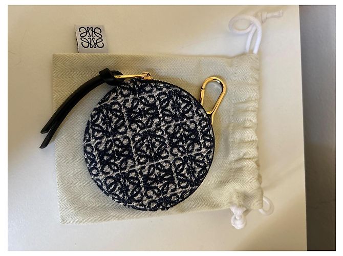 Charm per borsa Loewe blu in pelle - vista 5
