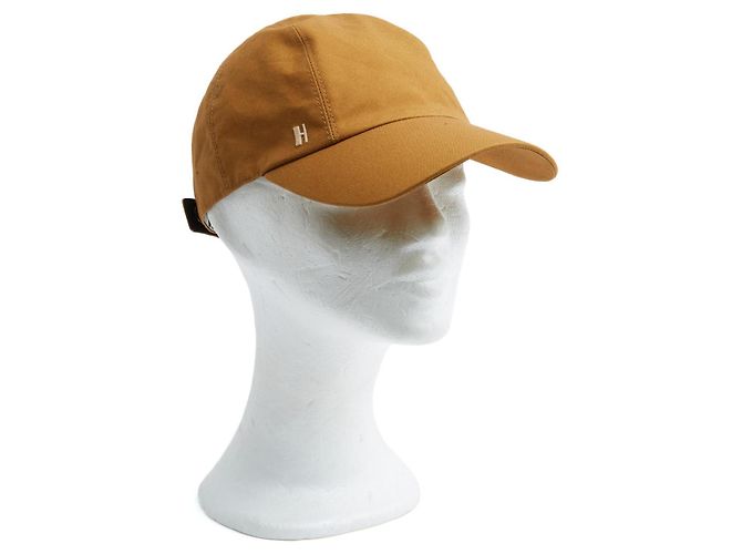 Hermès Miles H Cap T59 Baumwolltwill Tabak Größe L Hermes Karamell - Ansicht 2