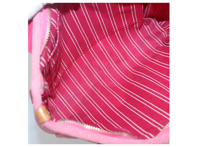 LOUIS VUITTON Antigua Cabas PM Borsa a Mano Rossa Rosa M40088 LV Auth bs25294 Rosso - vista 11