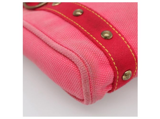 LOUIS VUITTON Antigua Cabas PM Borsa a Mano Rossa Rosa M40088 LV Auth bs25294 Rosso - vista 14