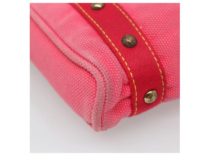 LOUIS VUITTON Antigua Cabas PM Borsa a Mano Rossa Rosa M40088 LV Auth bs25294 Rosso - vista 16