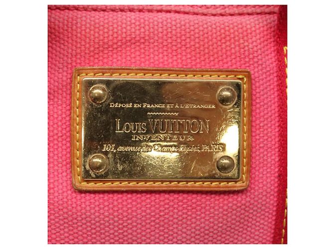 LOUIS VUITTON Antigua Cabas PM Borsa a Mano Rossa Rosa M40088 LV Auth bs25294 Rosso - vista 17