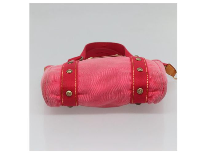 LOUIS VUITTON Antigua Cabas PM Borsa a Mano Rossa Rosa M40088 LV Auth bs25294 Rosso - vista 5