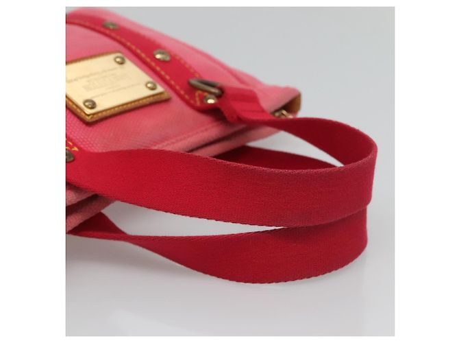 LOUIS VUITTON Antigua Cabas PM Borsa a Mano Rossa Rosa M40088 LV Auth bs25294 Rosso - vista 7