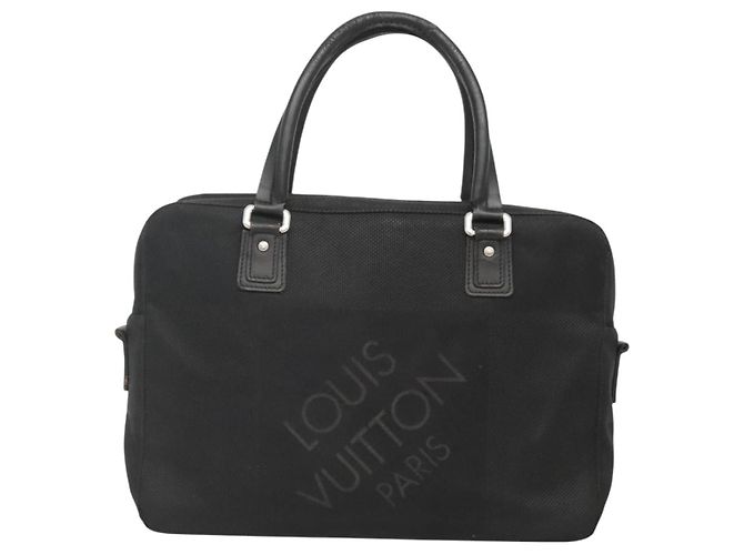 LOUIS VUITTON Borsa da lavoro Damier Geant Yak 2way Nera M93082 Auth bs25028 Nero - vista 2