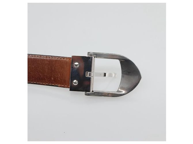LOUIS VUITTON Cintura Taiga Classica 40,2" Ardoise LV Auth bs25191 Grigio - vista 10