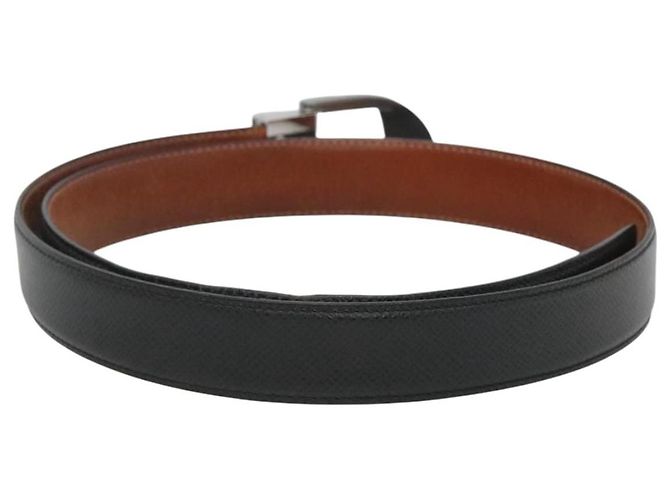 LOUIS VUITTON Cintura Taiga Classica 40,2" Ardoise LV Auth bs25191 Grigio - vista 3
