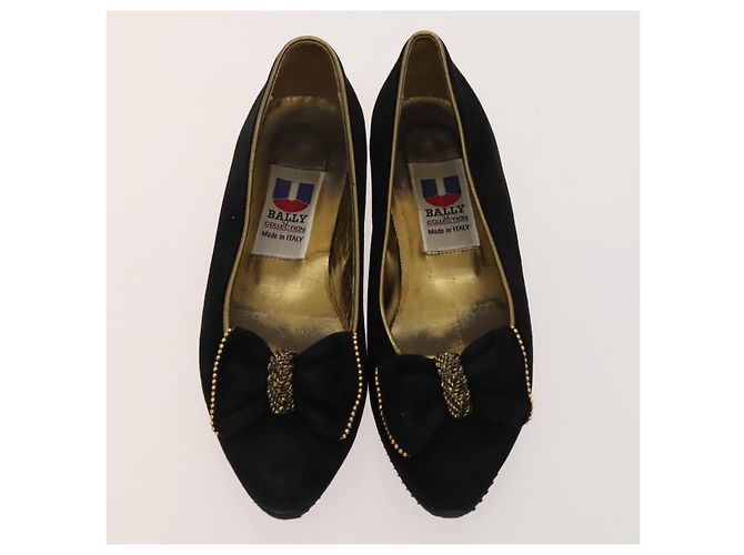 BALLY Fendi Chloe Sandali in Pelle 4Set Bianco Nero Marrone Auth ti3052 - vista 16