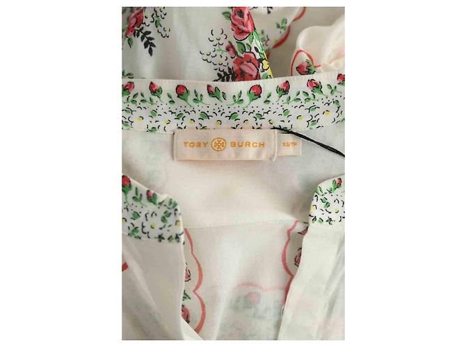 Tory Burch White cotton dress - view 5