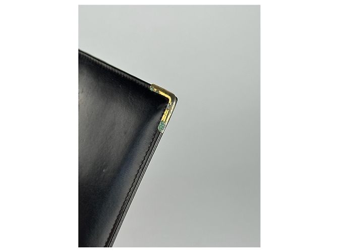 Céline Vintage Celine Leather card holder ID holder black - view 5