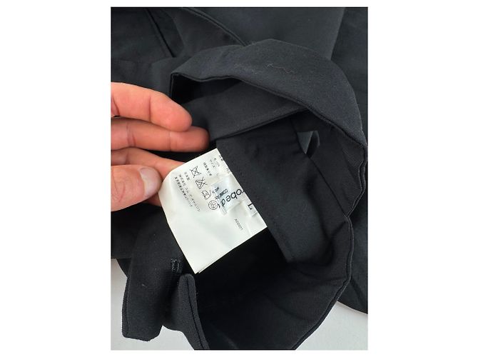 Yohji Yamamoto Abito Vintage Comme Des Garçons Nero L - vista 8