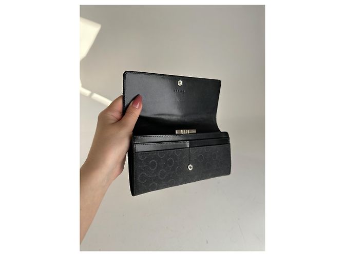 Céline Vintage Celine Macadam Wallet black - view 5