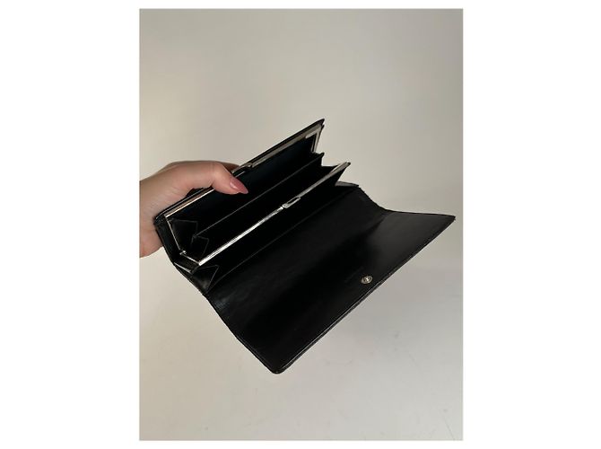 Céline Vintage Celine Macadam Wallet black - view 6