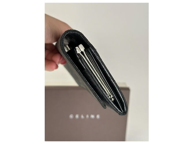 Céline Vintage Celine Macadam Wallet black - view 7