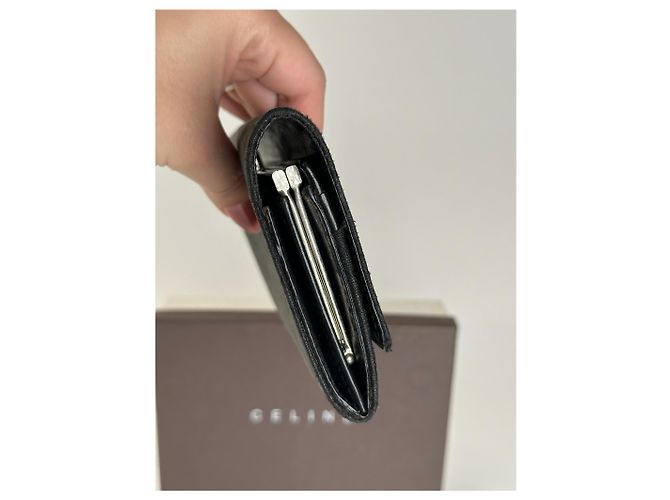 Céline Vintage Celine Macadam Wallet black - view 8