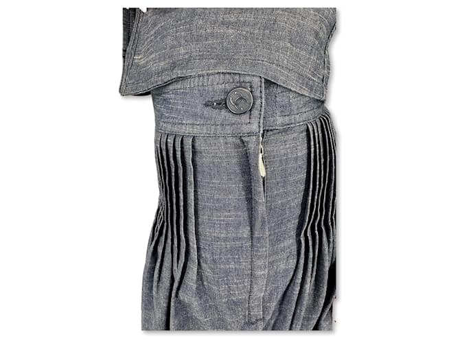 Chanel Completo in denim per l'estate 2003 Blu Blu navy Blu chiaro Blu scuro Silver hardware - vista 11