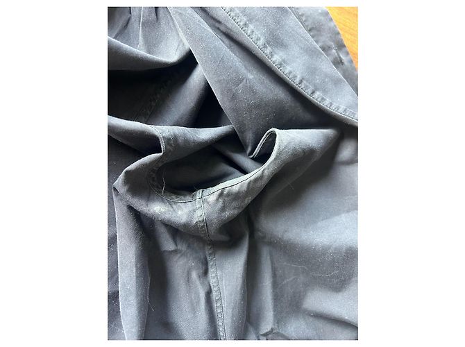 Camicia Louis Vuitton in cotone blu navy Taglia L - vista 19