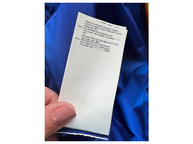 Dsquared2 K-Way Slim Jacke blau Polyamid - Ansicht 6