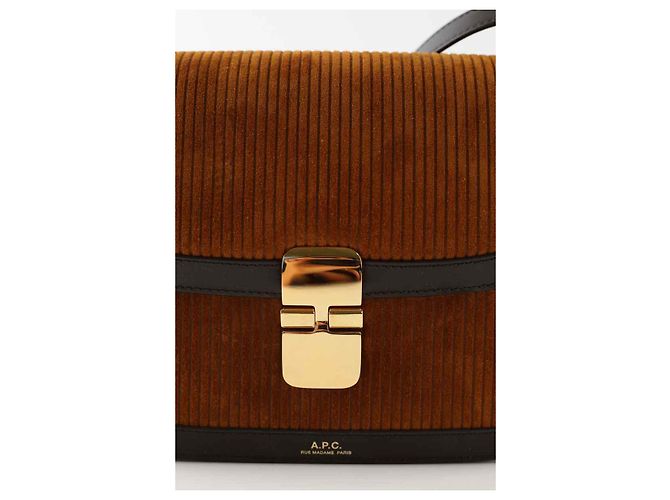 Apc Borsa a tracolla in pelle - vista 2