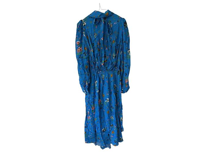 Autre Marque Ruselia Kleid Zadig& Voltaire S Blau - Ansicht 7