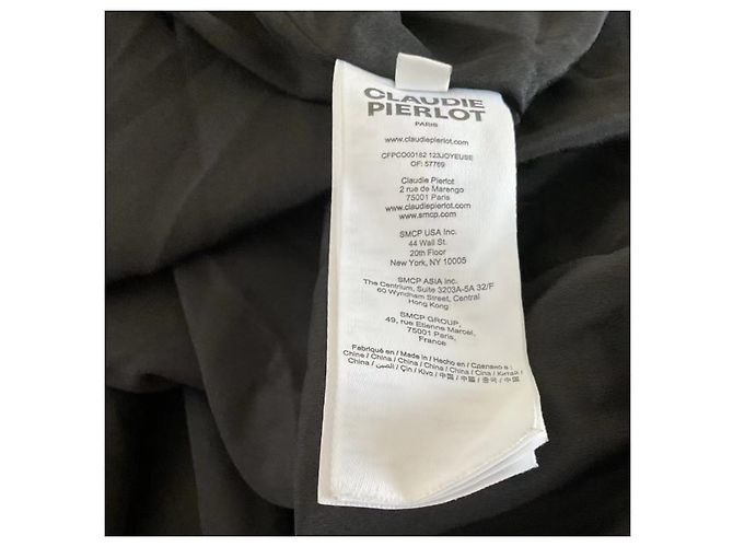 mono claudie pierlot Negro - vista 4