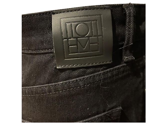 jeans negros de denim corte clásico totême US 28 - vista 5