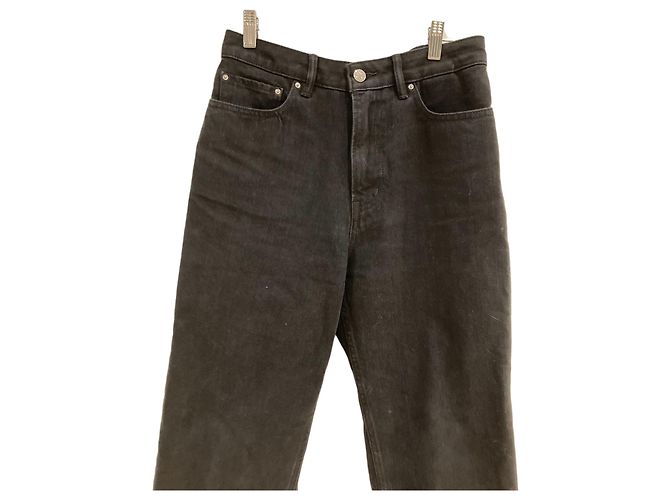 jeans negros de denim corte clásico totême US 28 - vista 7