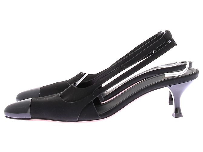 Autre Marque NEOUS Schwarze Neopren-Pumps Größe 39 - Ansicht 2