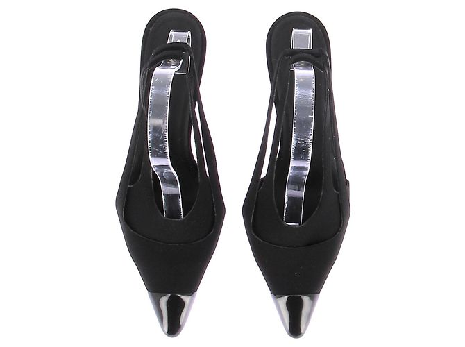 Autre Marque NEOUS Schwarze Neopren-Pumps Größe 39 - Ansicht 5