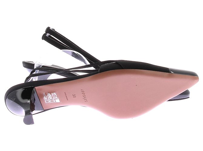 Autre Marque NEOUS Schwarze Neopren-Pumps Größe 39 - Ansicht 6