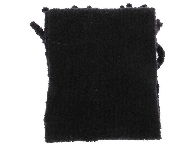 Joseph Écharpe en laine noire Black - view 2