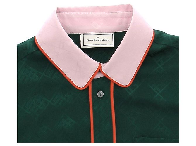 Pierre Louis Mascia Camicia di seta Verde - vista 7