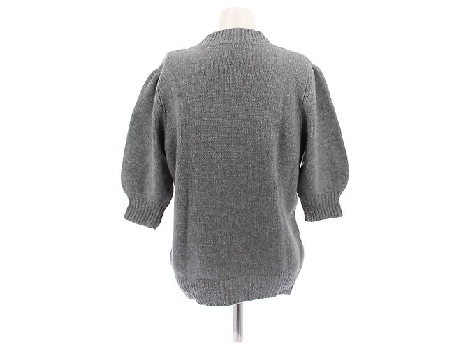 Autre Marque Kaschmir-Cardigan Grau - Ansicht 2