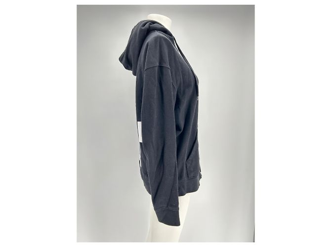 Autre Marque FROM FUTURE Schwarzer Zip-Hoodie Baumwolle M - Ansicht 3