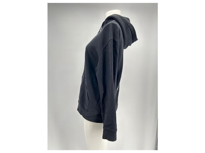 Autre Marque FROM FUTURE Schwarzer Zip-Hoodie Baumwolle M - Ansicht 4
