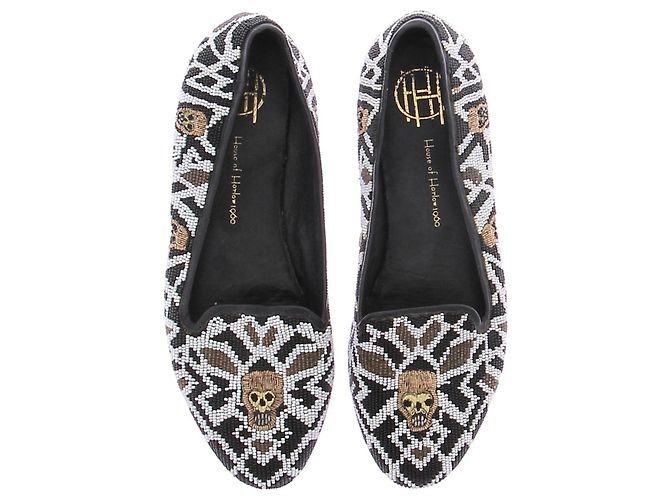 House Of Harlow Mocasines de perlas "Zenith" Negro - vista 6