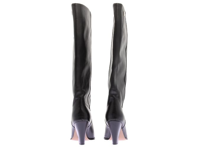 Botas de cuero negras Tommy Hilfiger Talla 38 Negro - vista 5