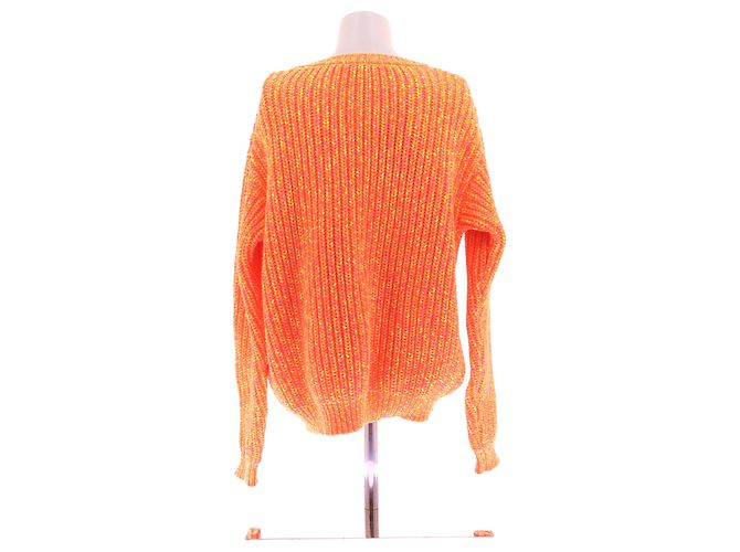 Suéter Kenzo Naranja Fluorescente M - vista 2