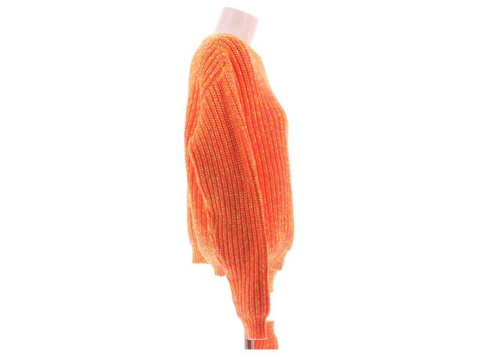 Suéter Kenzo Naranja Fluorescente M - vista 3