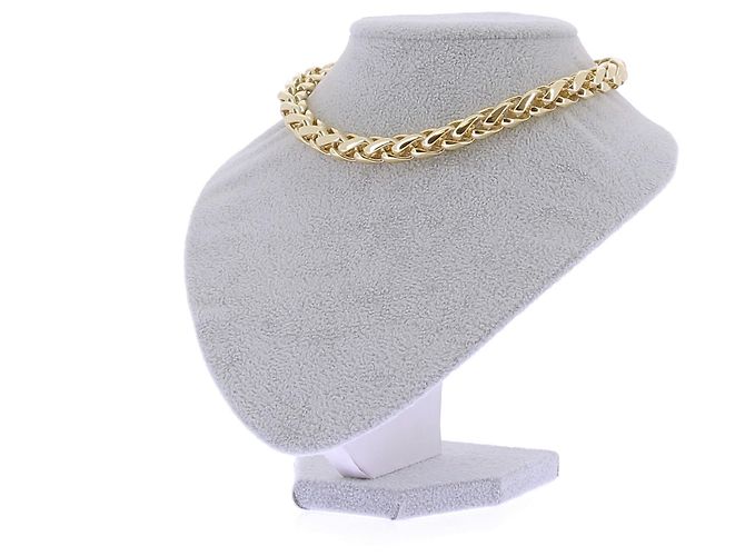 Autre Marque Collana a maglie in metallo placcato oro 79 HOUR D'oro - vista 5