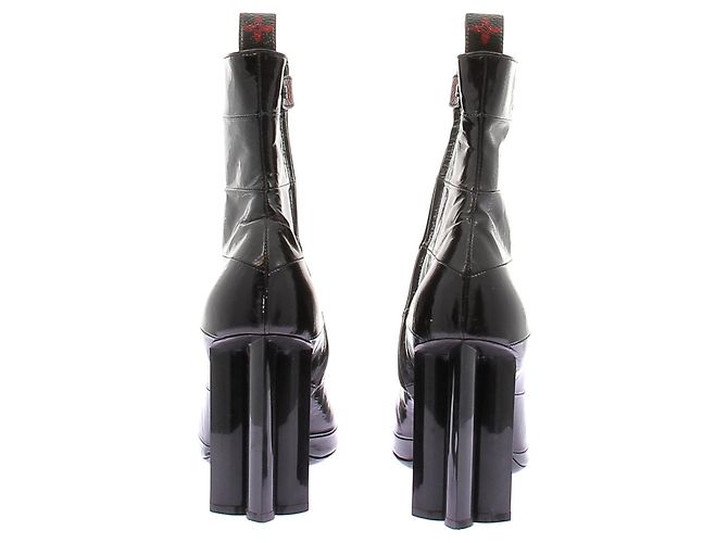 Louis Vuitton Botines de tacón negros - vista 5
