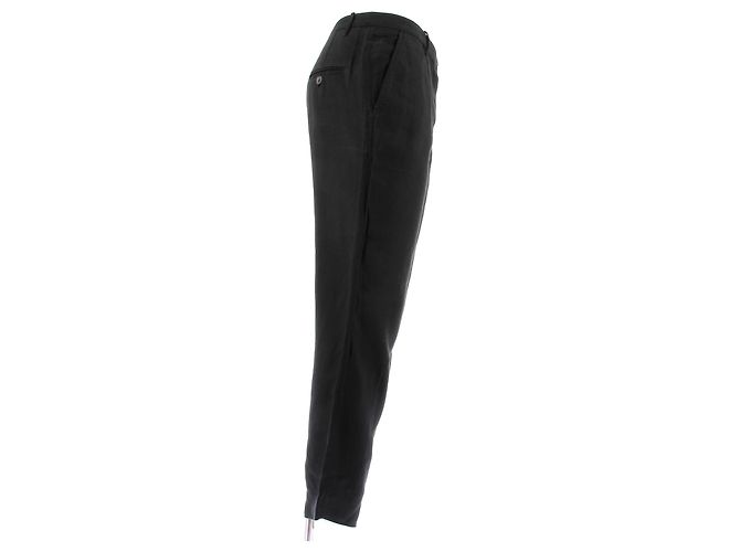 Isabel Marant Leinenmischhose Schwarz - Ansicht 3