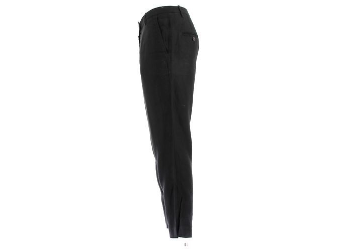 Isabel Marant Leinenmischhose Schwarz - Ansicht 4